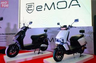 Motor Listrik Baru Asli Indonesia,"eMOA" 100 Persen Buatan Cikarang